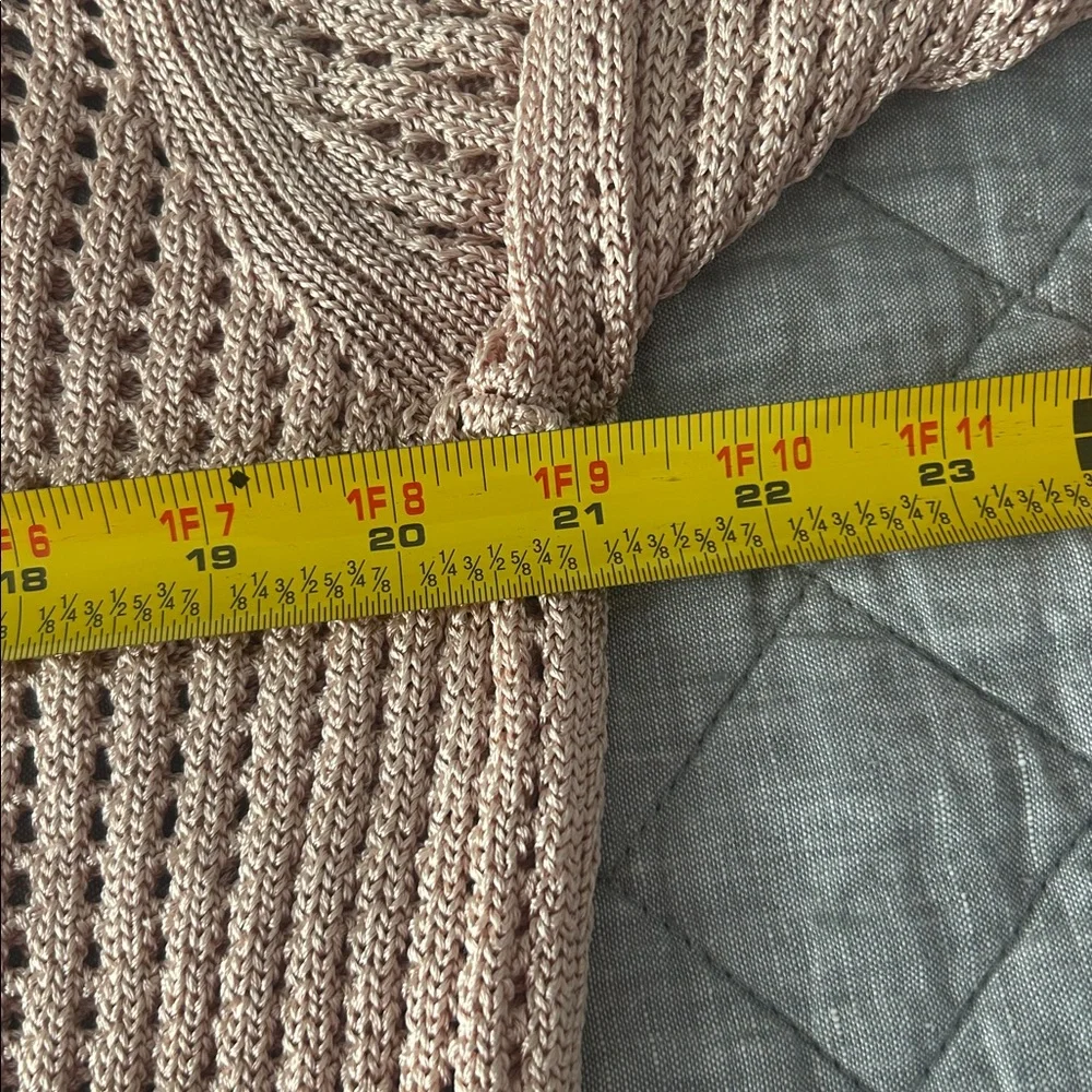 LPA Leo Off-Shoulder Open Knit Sweater - Picture 10 of 11